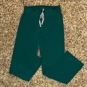 Figs Hunter Green Livingston XS